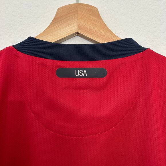 Nike Men's USA Soccer Team USMNT Dri-Fit Navy/Red Jersey Away Kit 2011 Sz. Med. - Picture 4 of 11